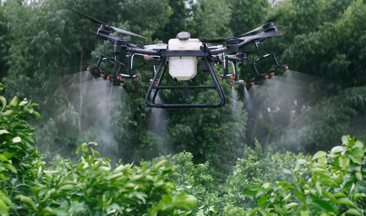 DJI T30 e T10 são os novos modelos de Drones agrícolas da gigante